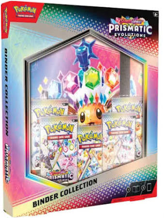 Pokemon TCG: Scarlet & Violet sv8.5 Prismatic Evolutions Binder Collection